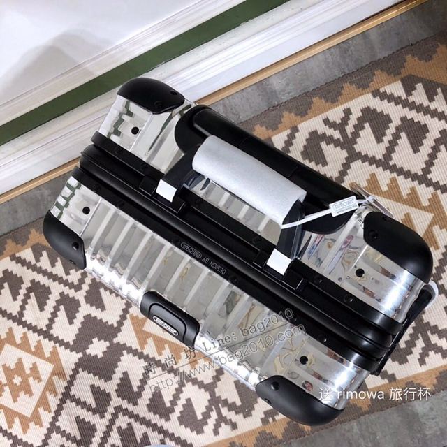Rimowa拉杆箱 66636 RIMOWA攜手Neville Wakefield 鏡面系列 全鋁鎂合金 日默瓦拉箱 行李箱xzx1136